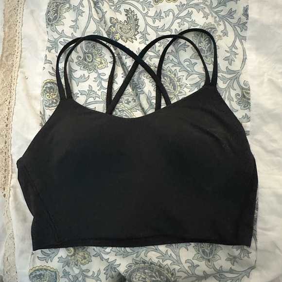 lululemon athletica Other - Lululemon Like a Cloud Bra Longline size 6 Black